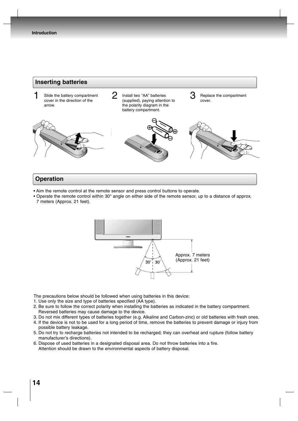 Toshiba SD-P7000 User Manual | Page 14 / 54