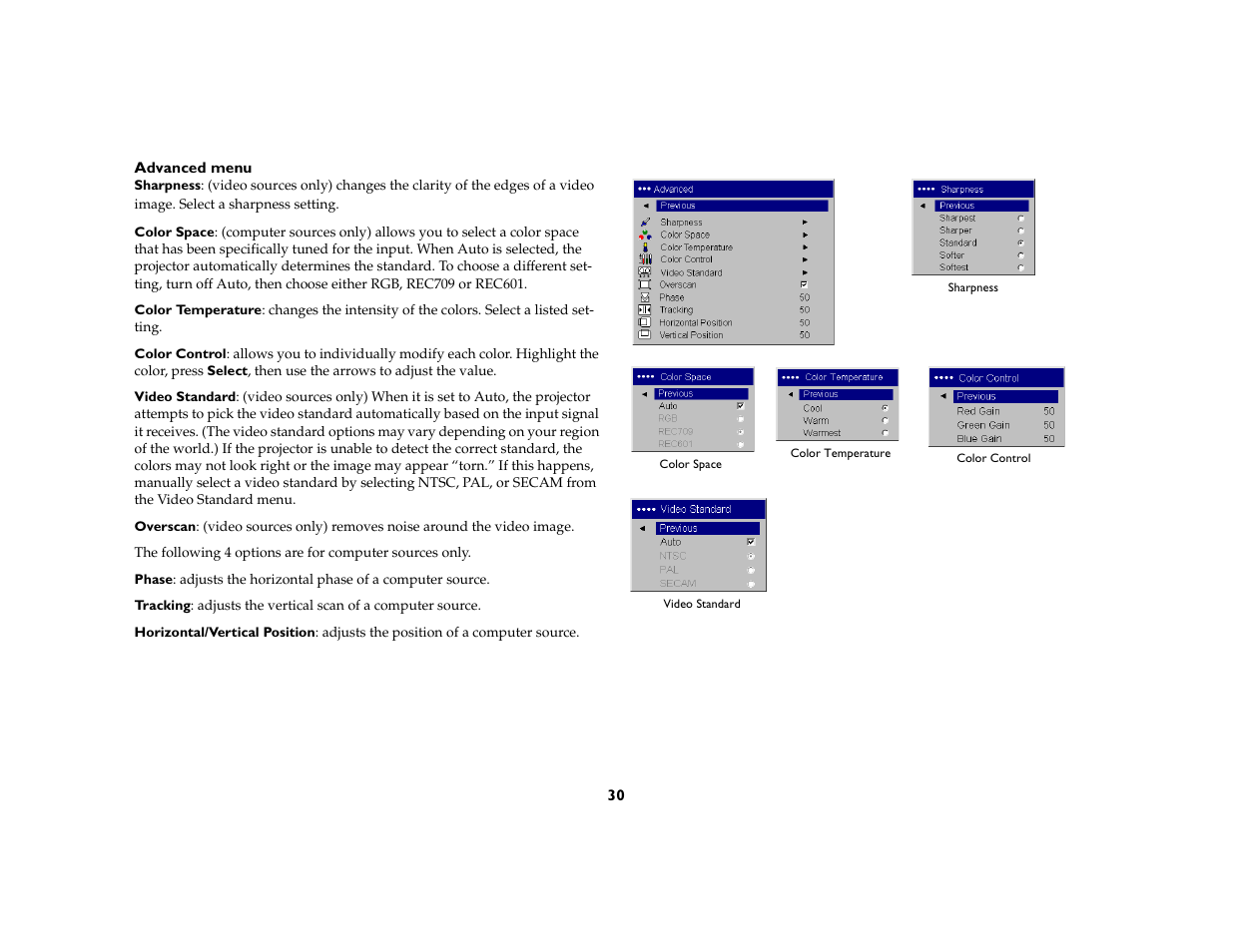 Toshiba TDP-P6 User Manual | Page 30 / 40