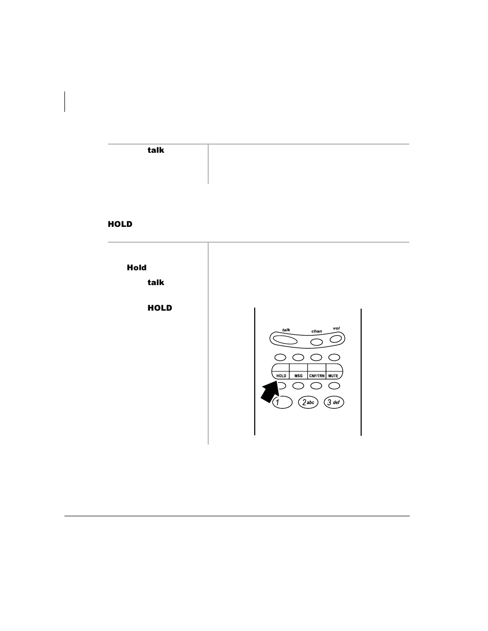 Answering transferred call, Transfer calls to the cordless, Direct station selection buttons (hotline) | Toshiba DKT2104-CT User Manual | Page 46 / 104