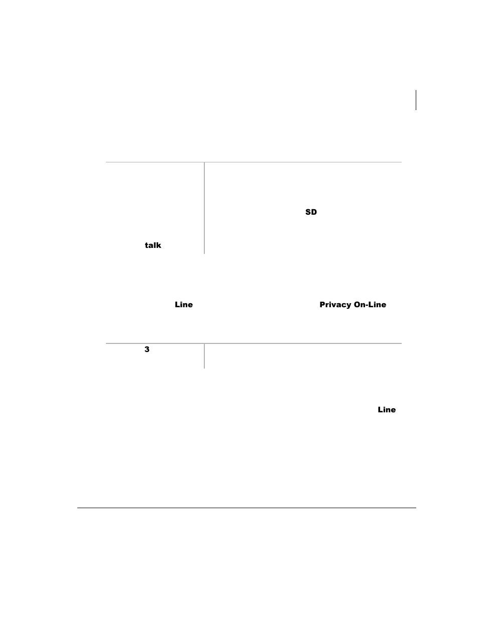 Privacy on-line, Privacy override, Page announcements | Toshiba DKT2104-CT User Manual | Page 79 / 104