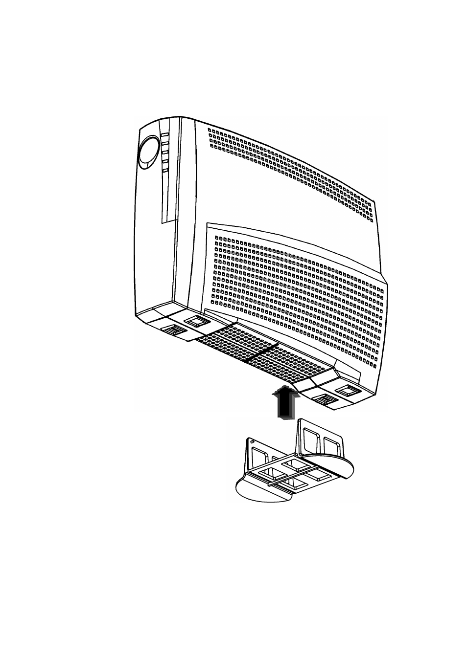 Using a stand | Toshiba PCX1100U User Manual | Page 14 / 21