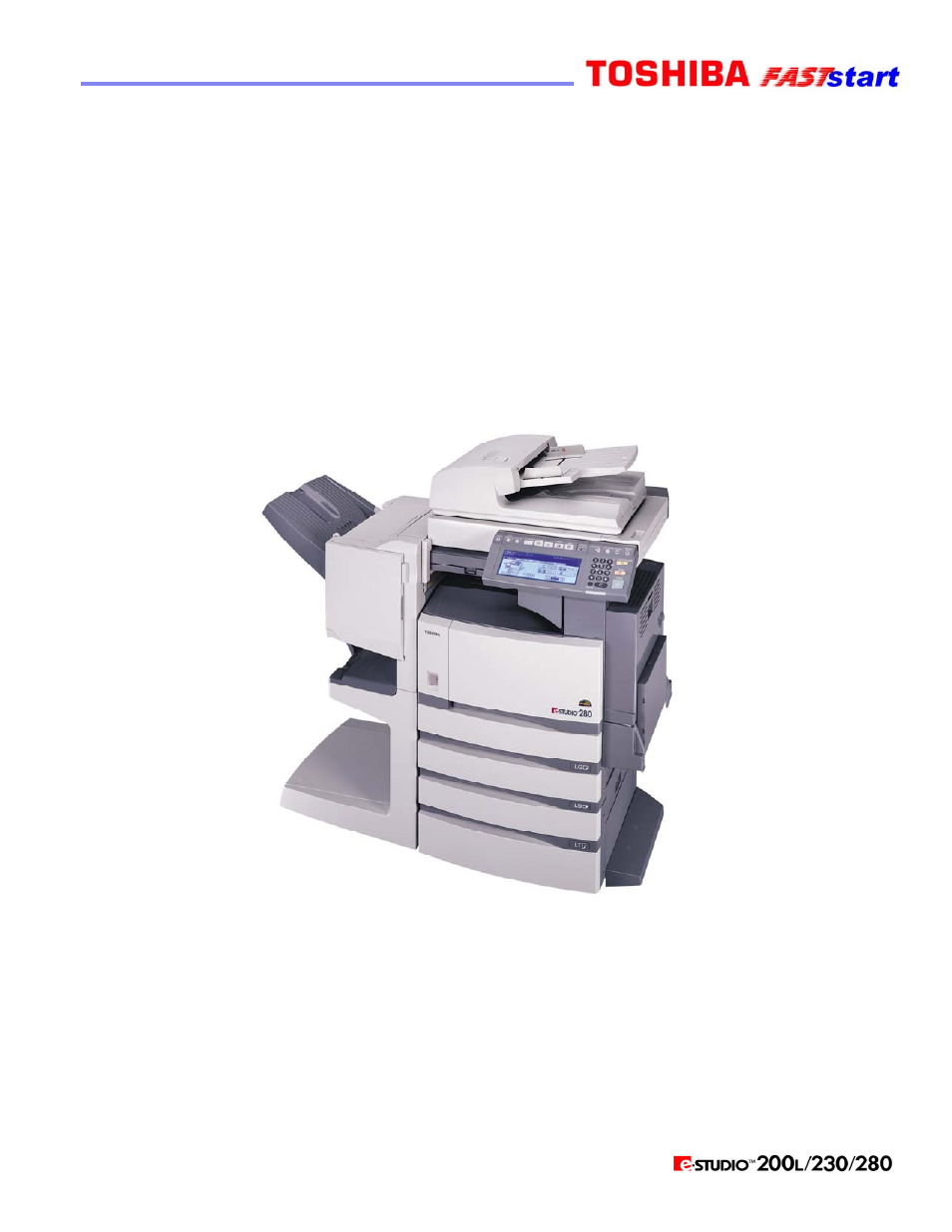 Basic print and scanning functions | Toshiba Faststart 200L User Manual | Page 4 / 26