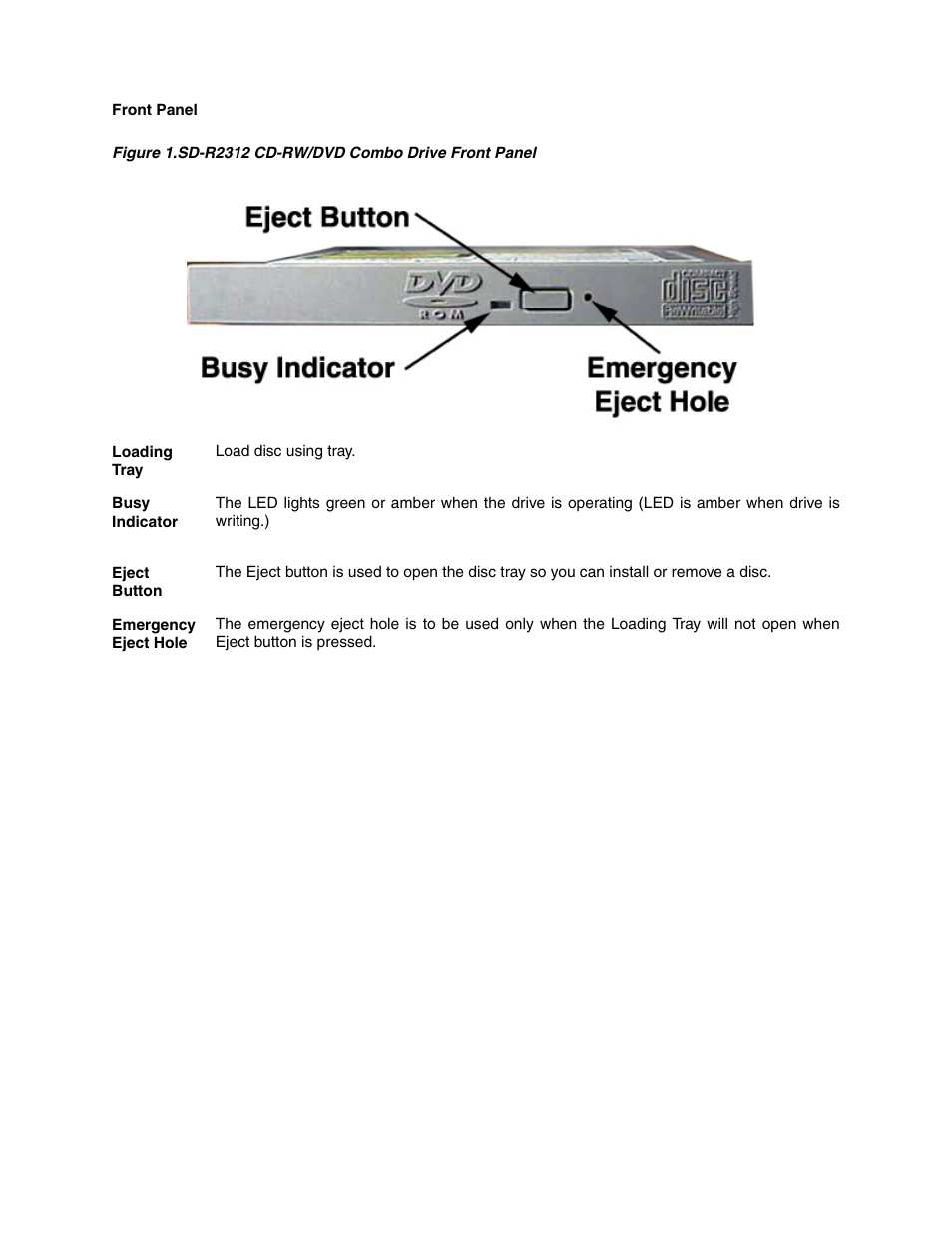 Toshiba COMBINATION MOBILE DRIVE SD-R2312 User Manual | Page 4 / 12