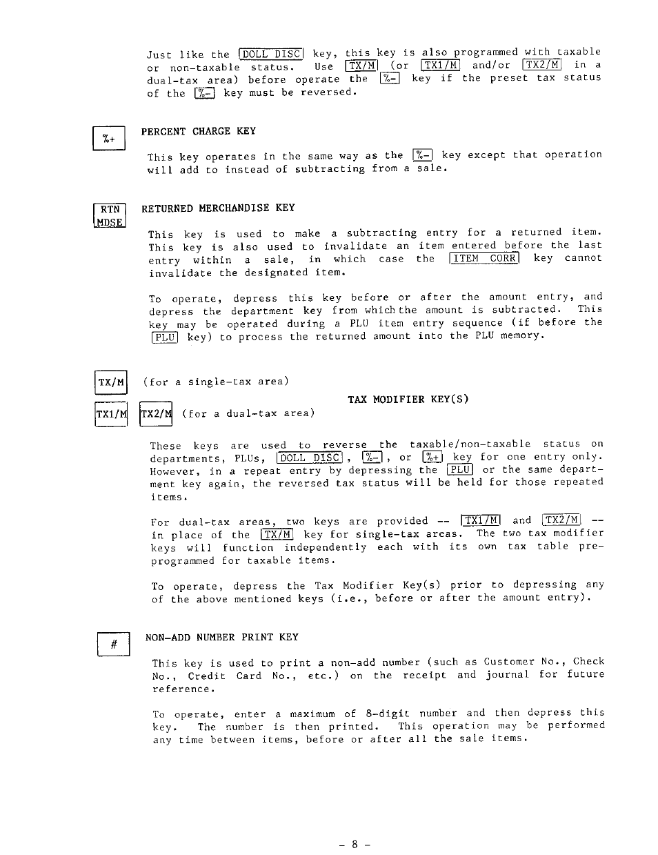Toshiba MA-132 SERIES User Manual | Page 12 / 52