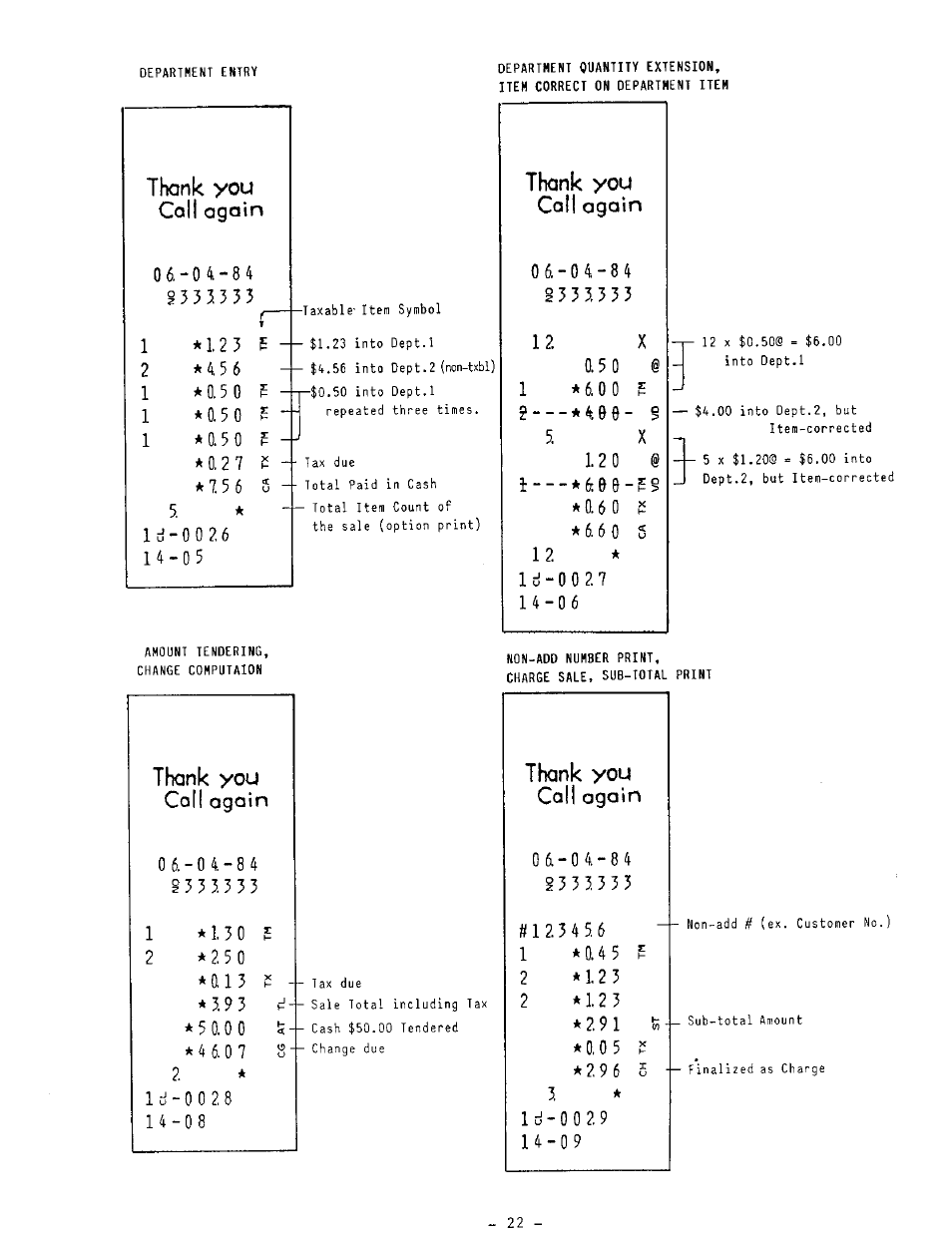 Thank you, 5 . x, 2 . 9 1 f e - * 4 | A o 5 | Toshiba MA-132 SERIES User Manual | Page 26 / 52