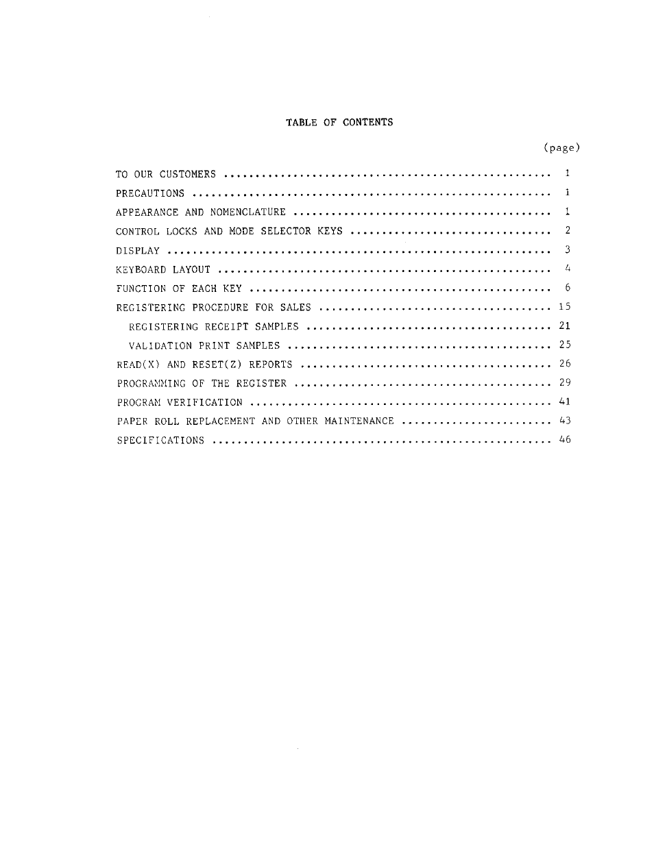 Toshiba MA-132 SERIES User Manual | Page 3 / 52