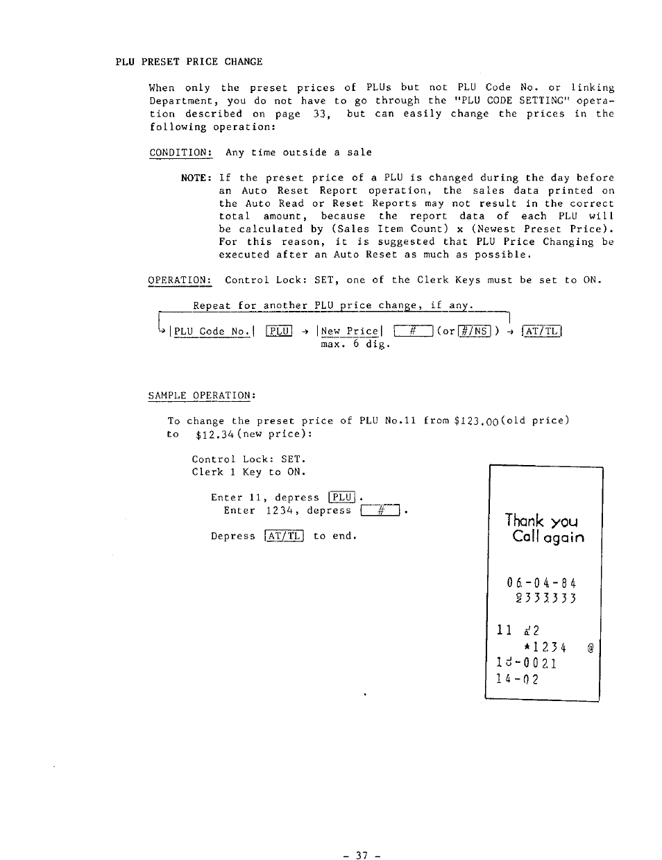 Toshiba MA-132 SERIES User Manual | Page 41 / 52