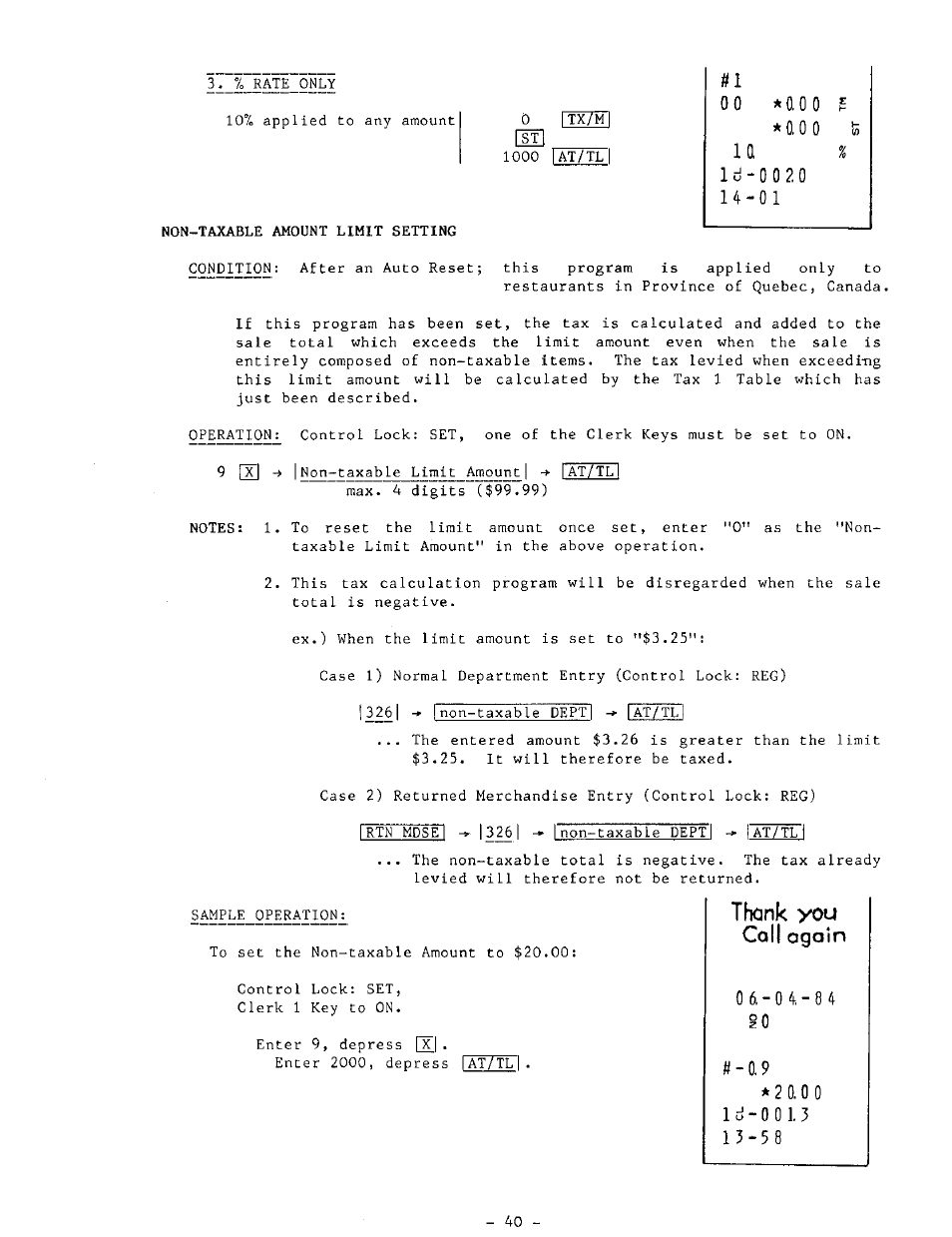 Toshiba MA-132 SERIES User Manual | Page 44 / 52