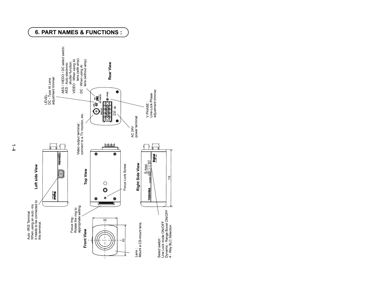 Toshiba IK-528A User Manual | Page 5 / 10