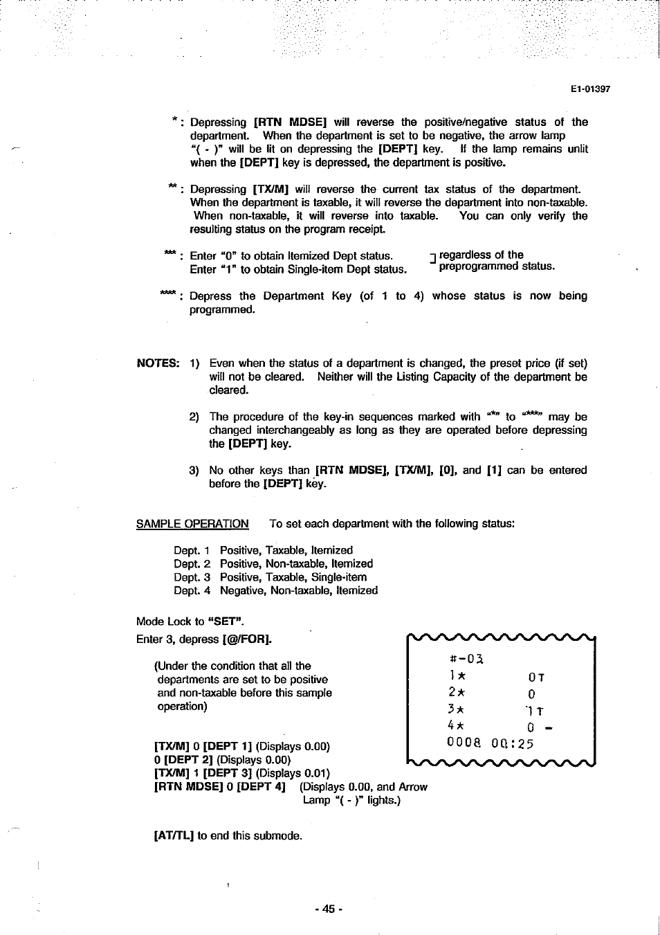 Toshiba TEC MA-79 User Manual | Page 48 / 72