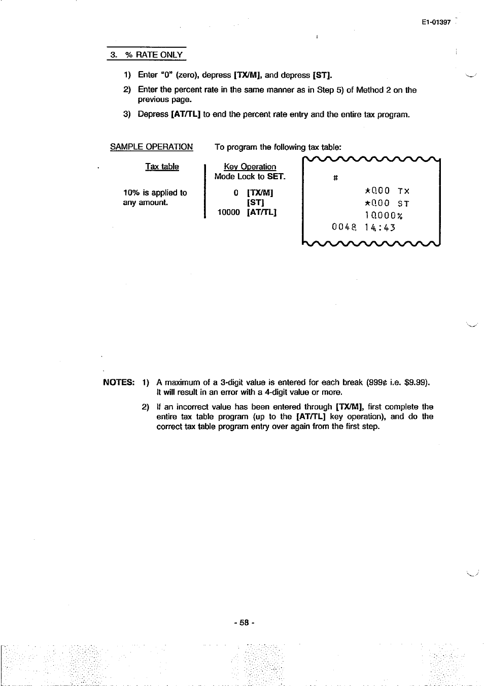 Toshiba TEC MA-79 User Manual | Page 61 / 72