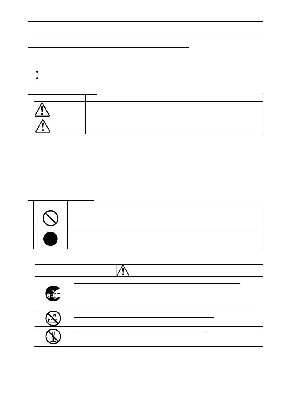 Indication, Meaning, Warning | Caution, Important safety precautions | Toshiba CS8560D User Manual | Page 2 / 41