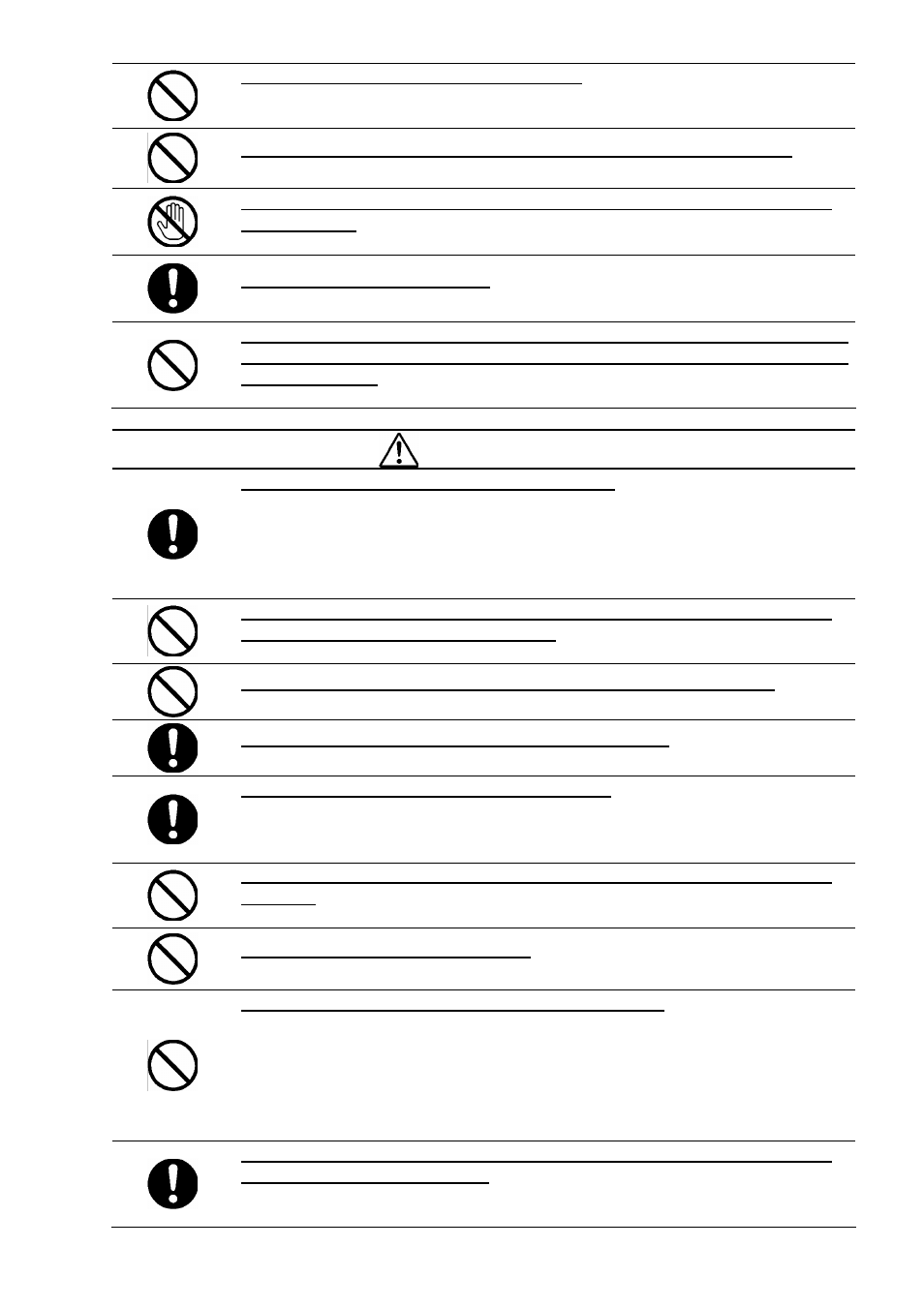 Caution | Toshiba CS8560D User Manual | Page 3 / 41