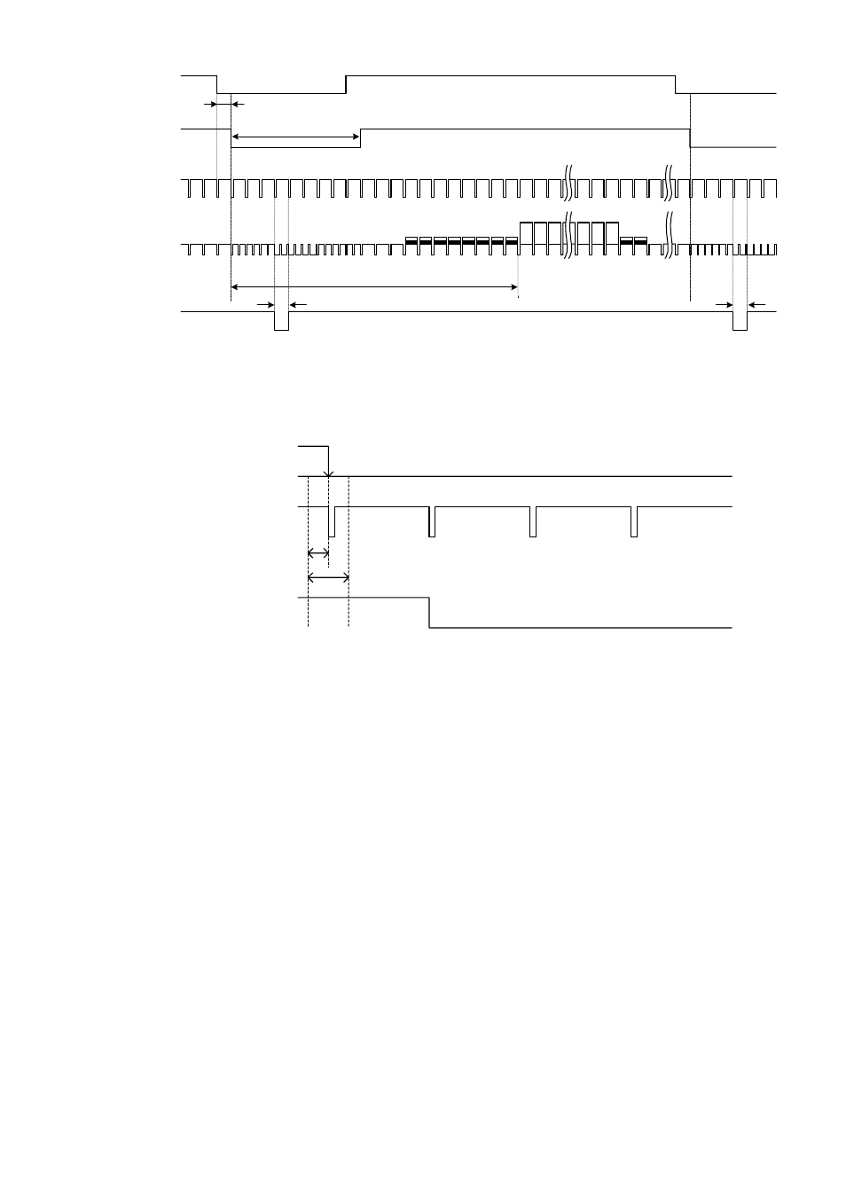 Ext. vd – ext. hd phase difference, 20h v.blanking int vd int hd video out ext vd in, Wen out (standard) | 1h delay | Toshiba CS8560D User Manual | Page 33 / 41