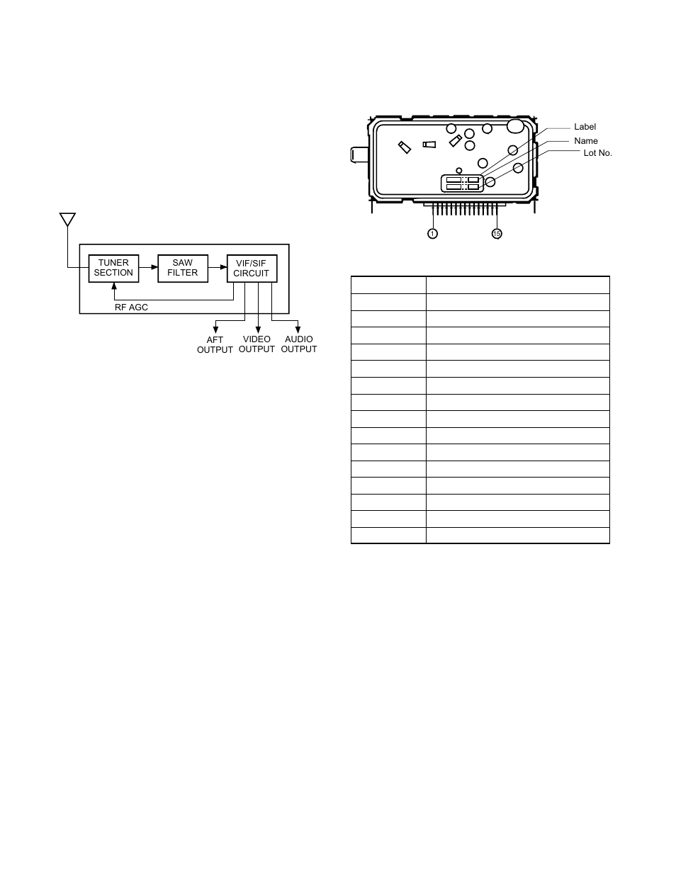 Pop tuner, 1. outline | Toshiba TW40F80 User Manual | Page 16 / 101