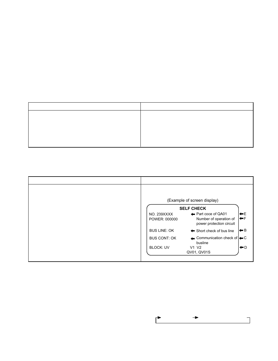 Entering to service mode, Test signal selection, Service adjustment | Failure diagnosis procedure, 1. contents to be confirmed by customer, 3. executing self diagnosis function | Toshiba TW40F80 User Manual | Page 28 / 101
