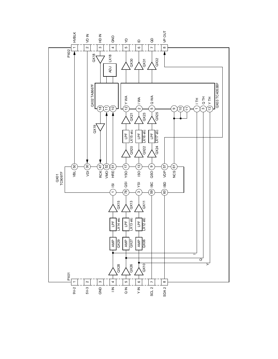 Section v: wac circuit, Outline, Circuit operation | Toshiba TW40F80 User Manual | Page 37 / 101