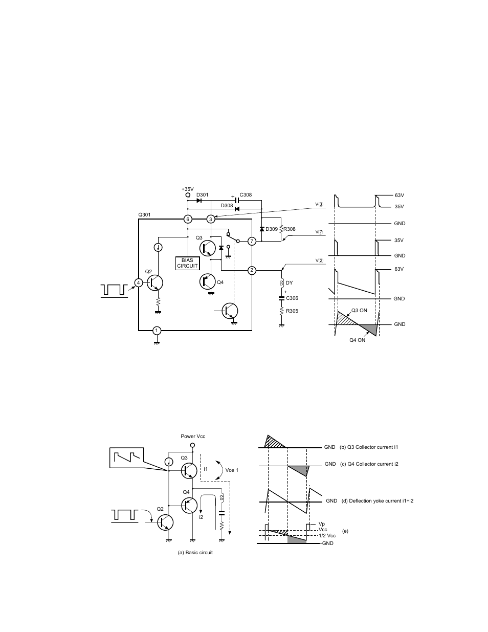 V output circuit, 3. v output | Toshiba TW40F80 User Manual | Page 61 / 101