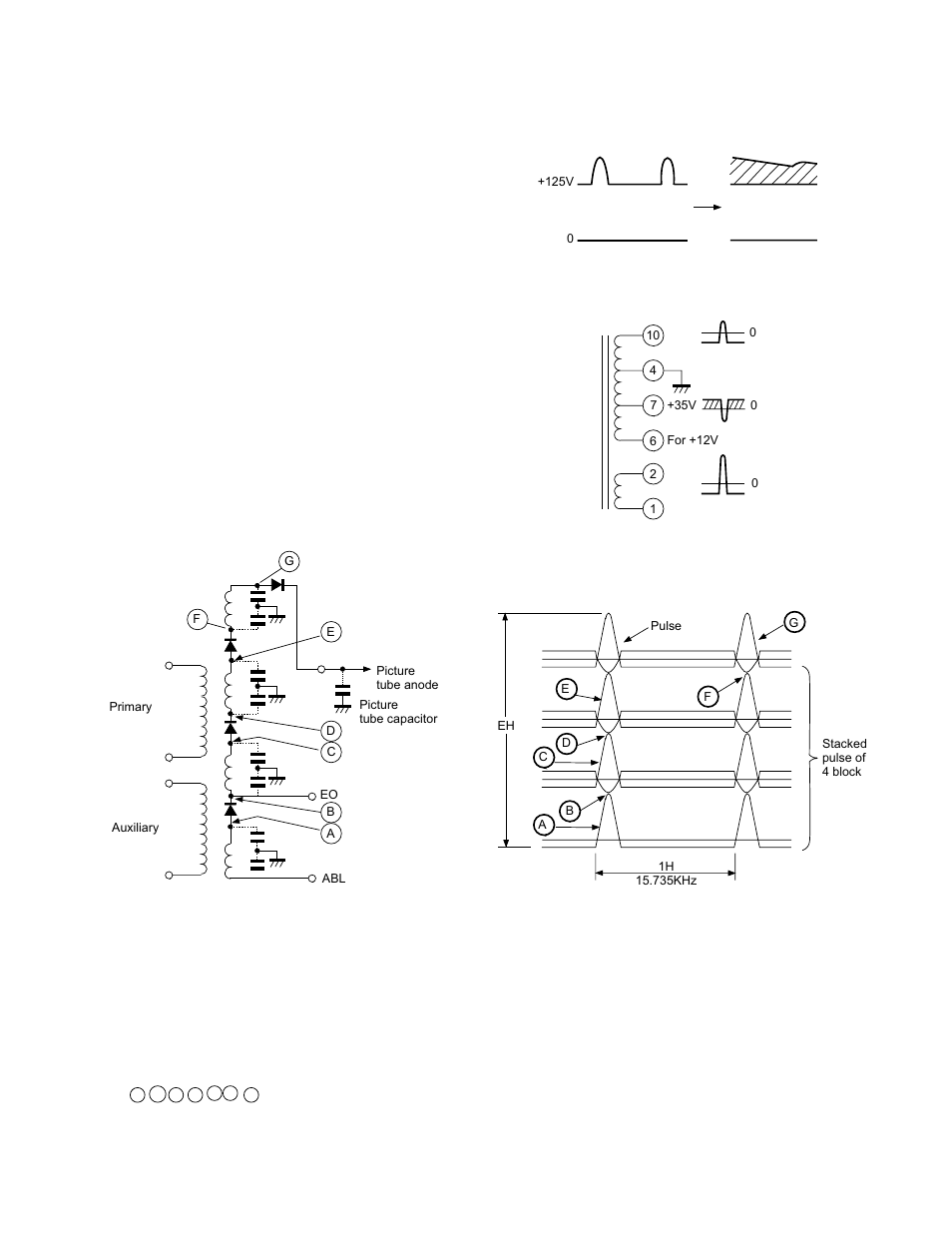 High voltage generation circuit | Toshiba TW40F80 User Manual | Page 76 / 101