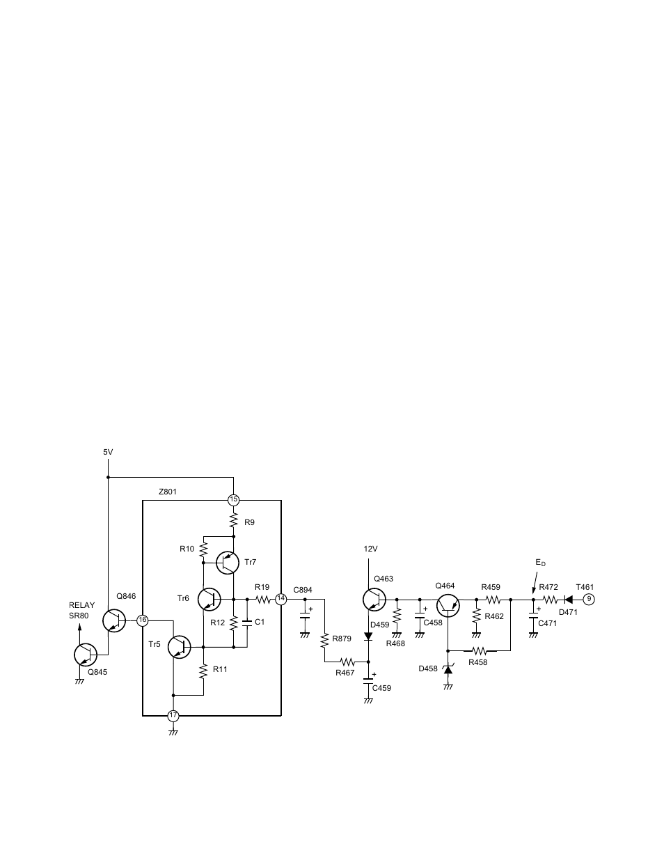 X-ray protection circuit, 1. outline, 2. operation | Toshiba TW40F80 User Manual | Page 79 / 101