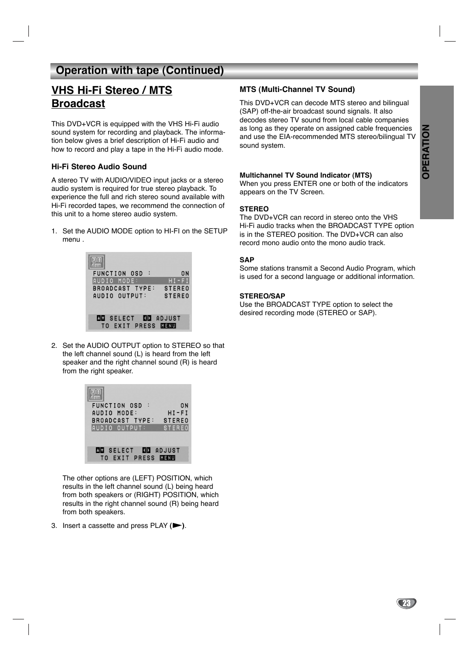 Toshiba SD-KV540SU User Manual | Page 23 / 43