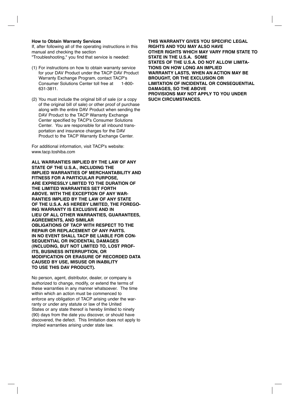 Toshiba SD-KV540SU User Manual | Page 42 / 43