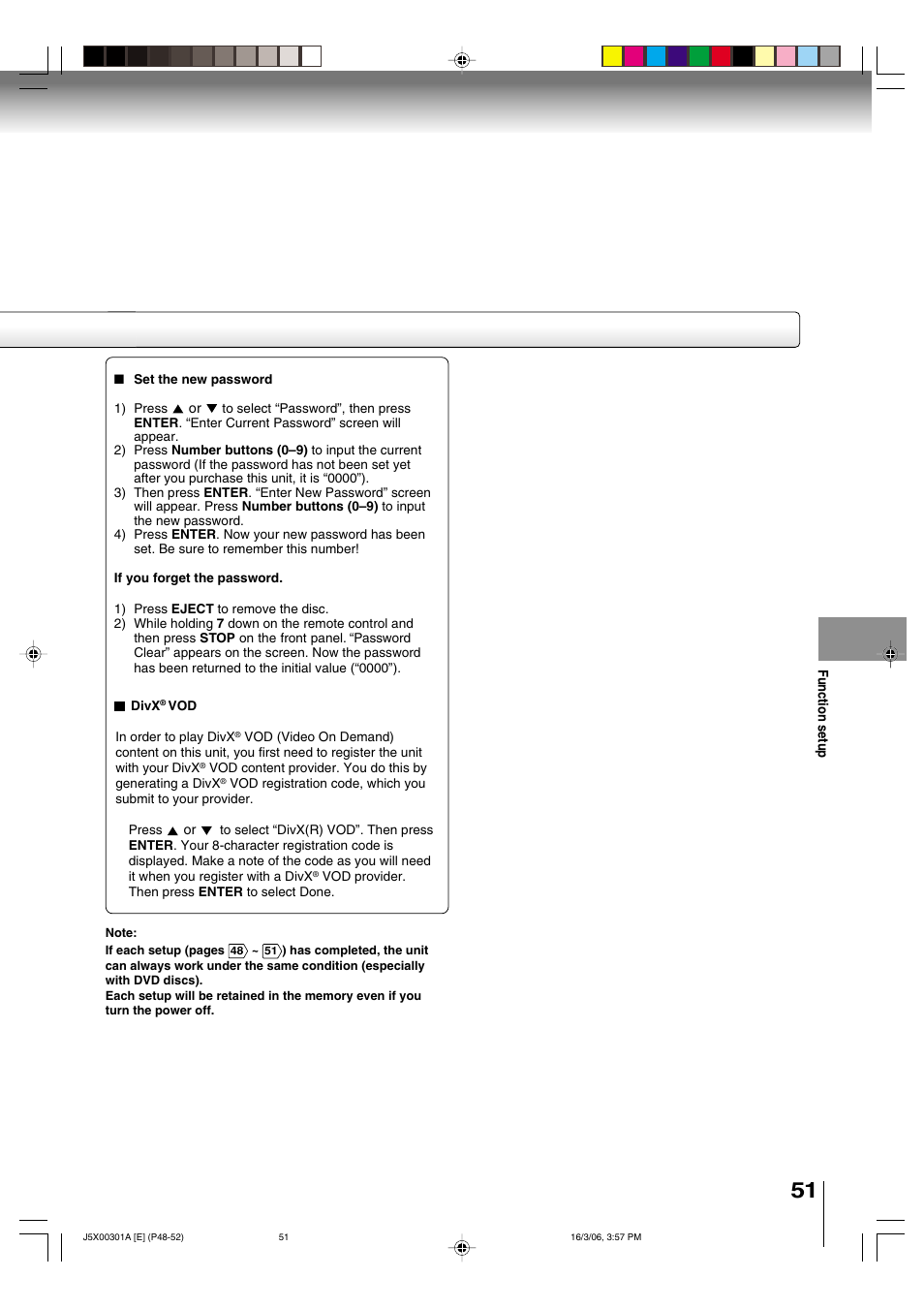 Toshiba 15DLV16 User Manual | Page 51 / 60