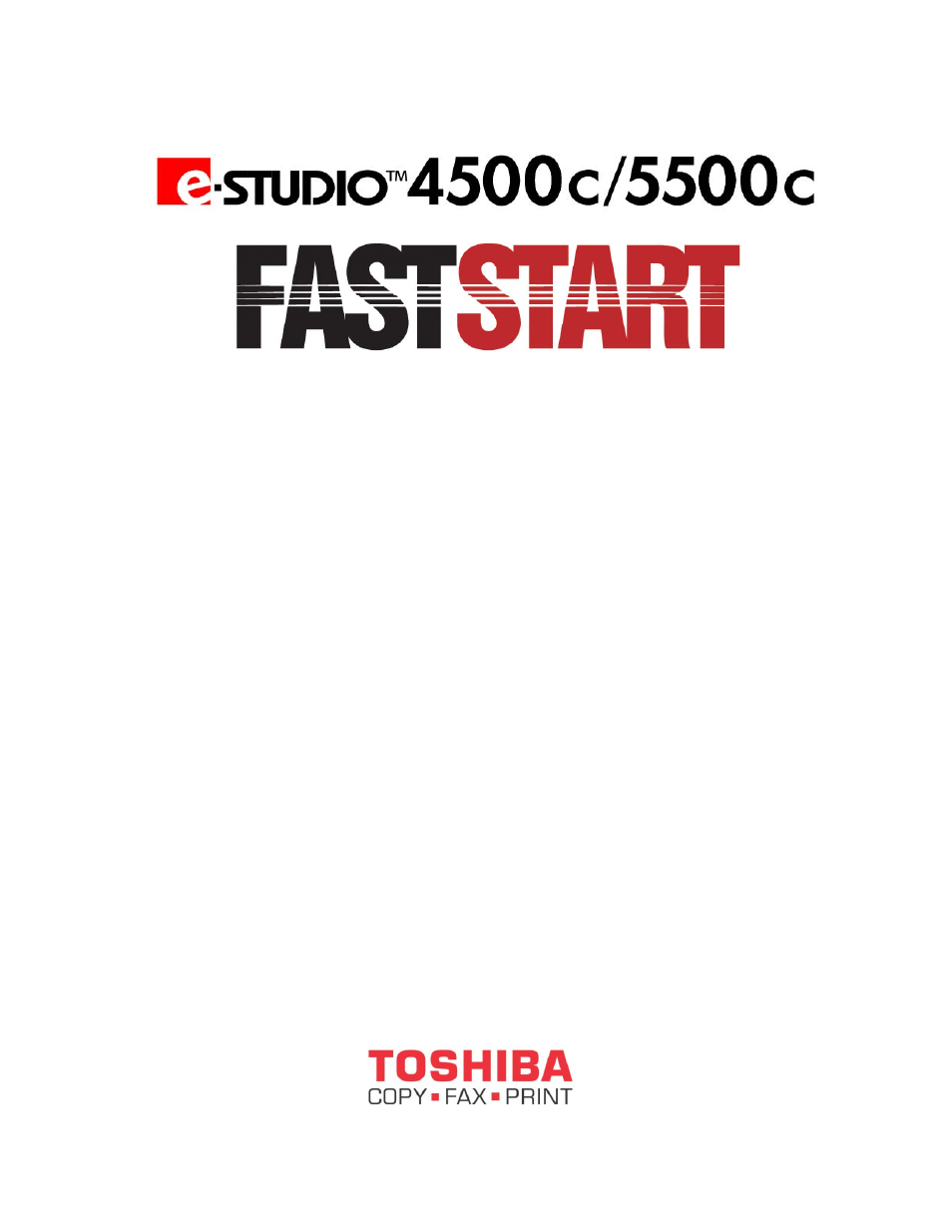 Toshiba e-STUDIO5500c User Manual | 25 pages