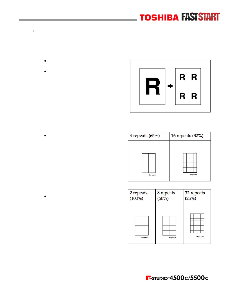 Image repeat | Toshiba e-STUDIO5500c User Manual | Page 18 / 25