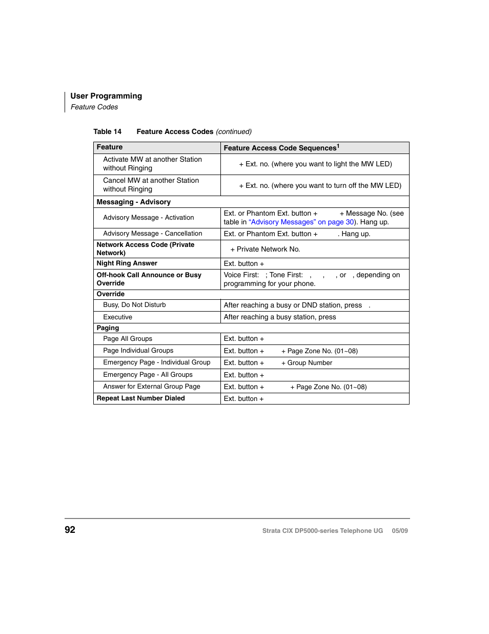 Toshiba STRATA DP5000 User Manual | Page 108 / 142