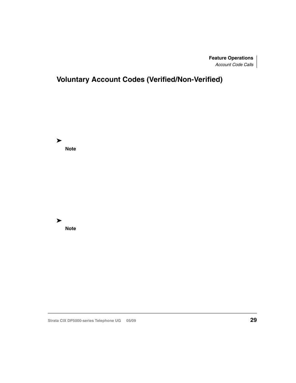 Voluntary account codes (verified/non-verified) | Toshiba STRATA DP5000 User Manual | Page 45 / 142