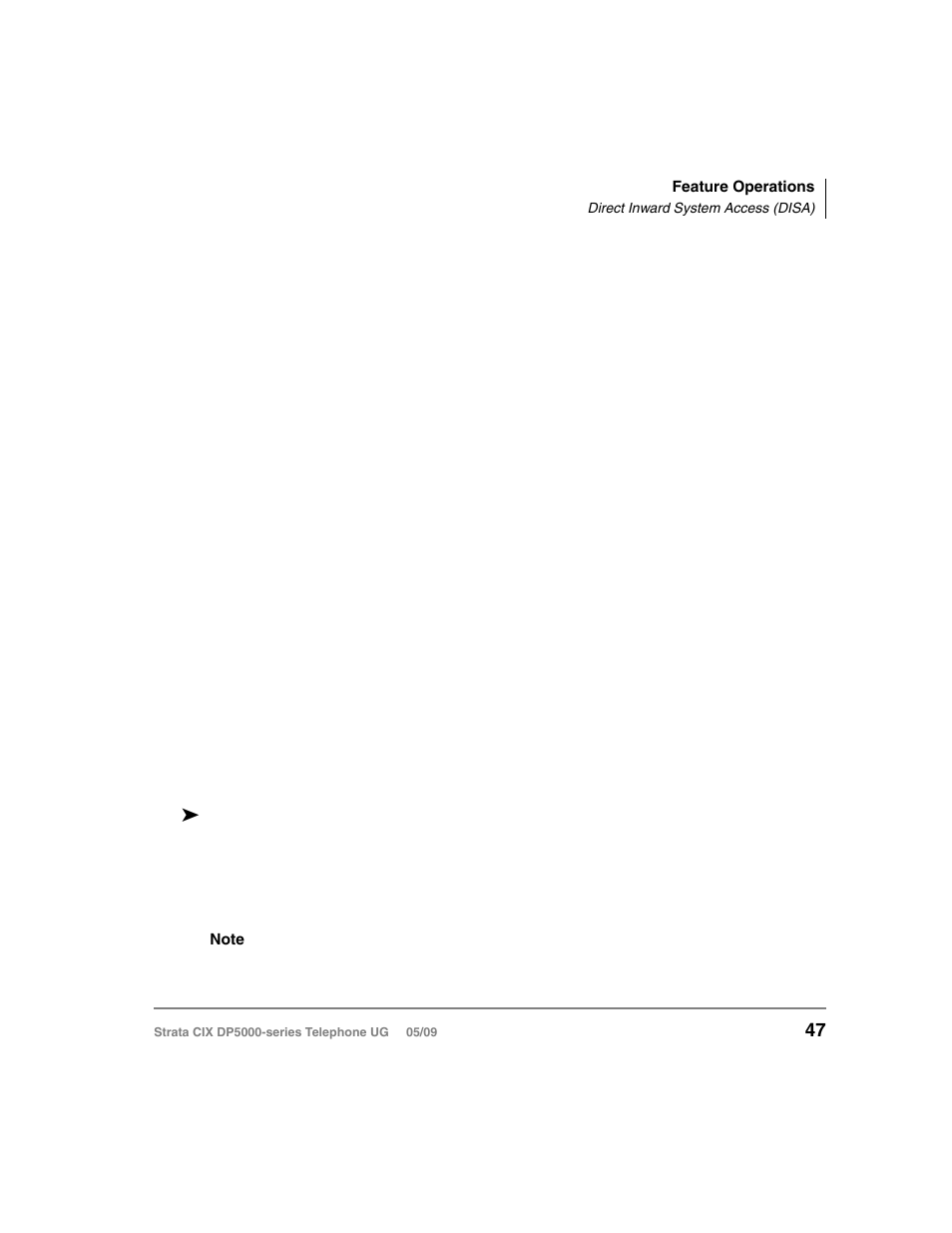 Direct inward system access (disa), Direct station selection buttons (hotline) | Toshiba STRATA DP5000 User Manual | Page 63 / 142