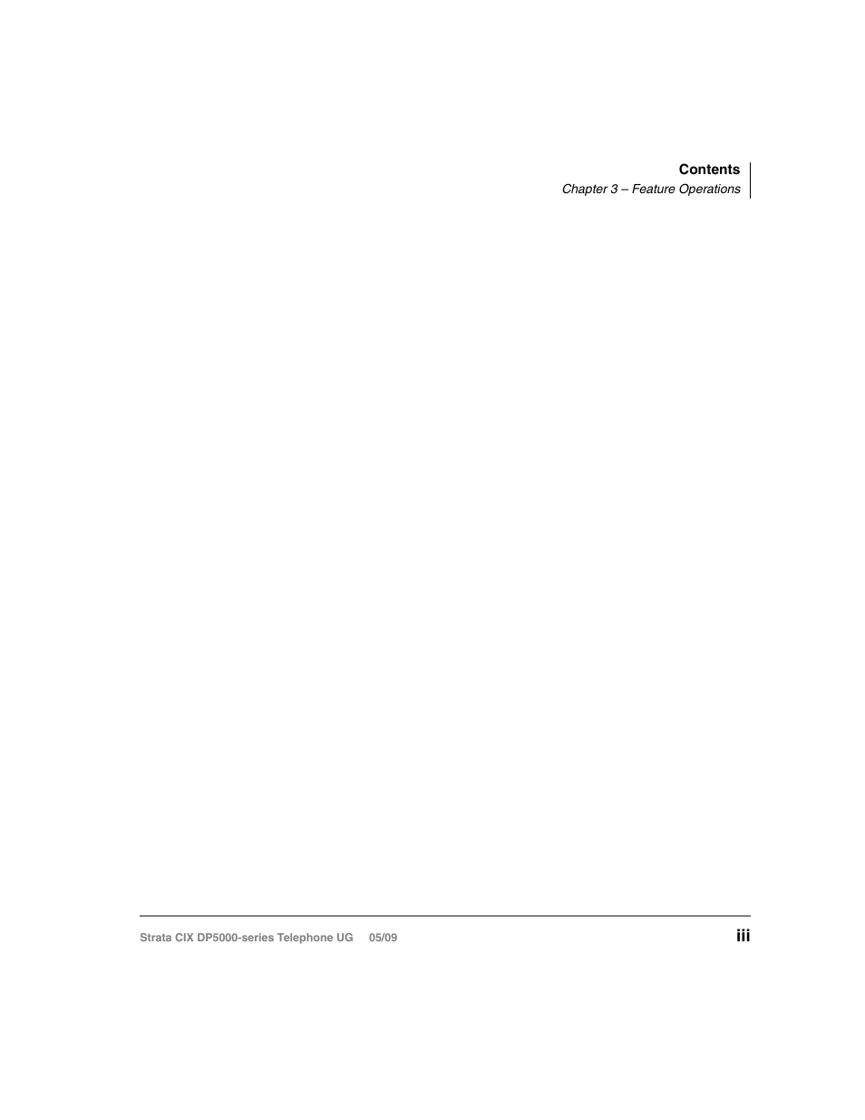 Toshiba STRATA DP5000 User Manual | Page 9 / 142