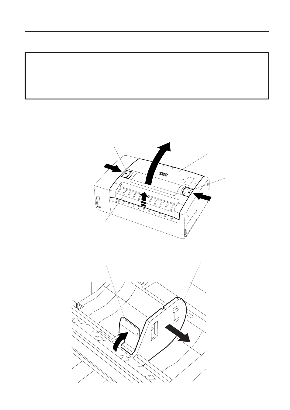 Loading the label, How to load the liner backed label roll, 1 how to load the liner backed label roll | Toshiba B-415 User Manual | Page 18 / 32