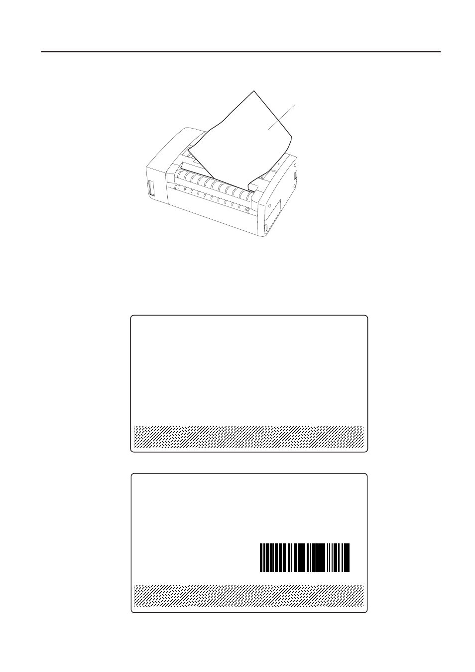 Self-diagnostic test print, Fig. 8-2, For gh25 model | Toshiba B-415 User Manual | Page 23 / 32