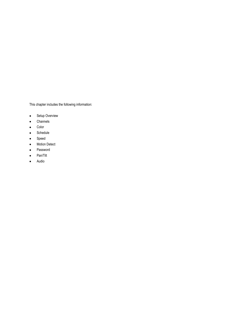 Setup options | Toshiba XVR16-60-X User Manual | Page 49 / 131