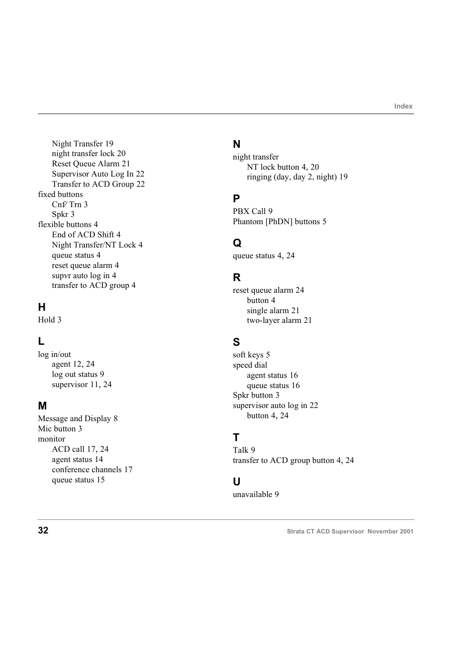 Toshiba Strata CT Digital Business Telephone Solutions User Manual | Page 40 / 41