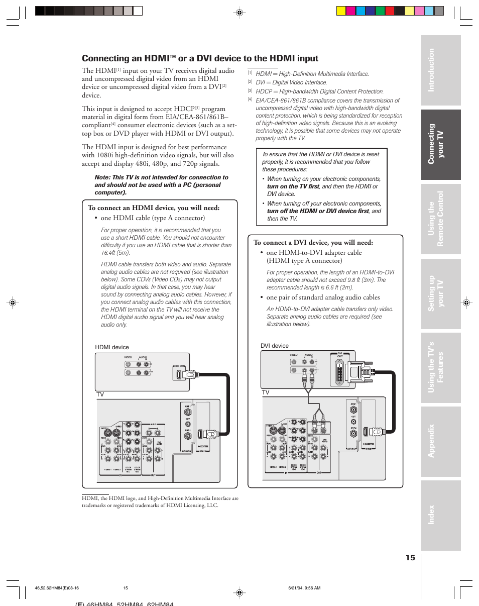 Toshiba CT-90159 User Manual | Page 15 / 68