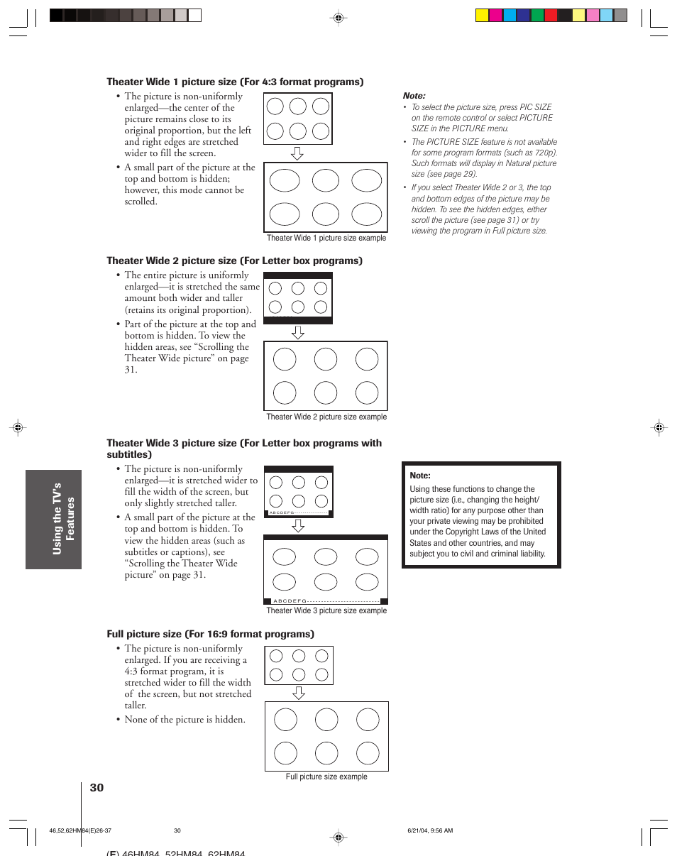 Toshiba CT-90159 User Manual | Page 30 / 68