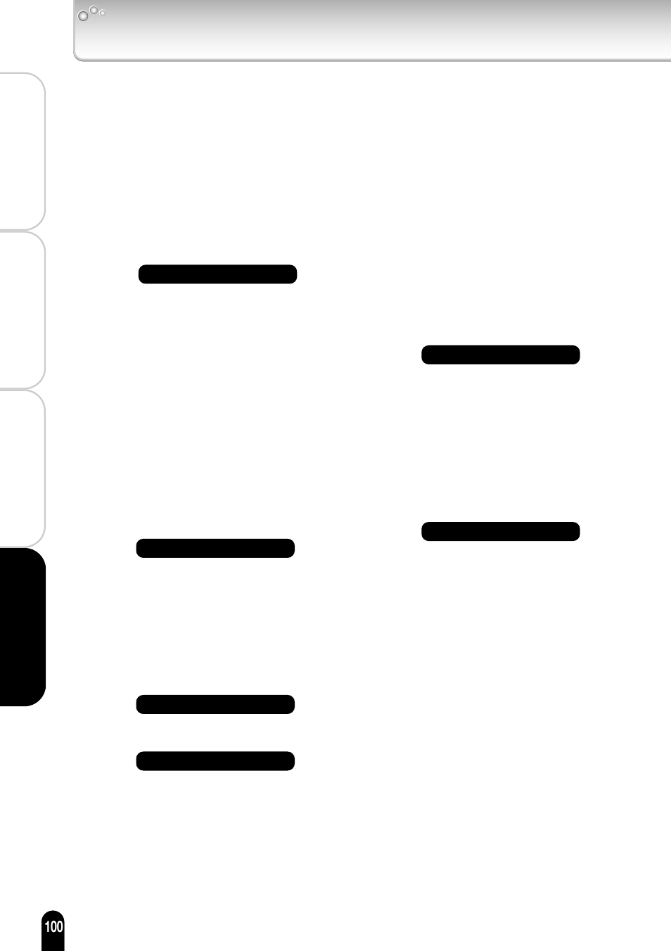 Glossary (index)(cont.) | Toshiba IK-WB11A User Manual | Page 100 / 119