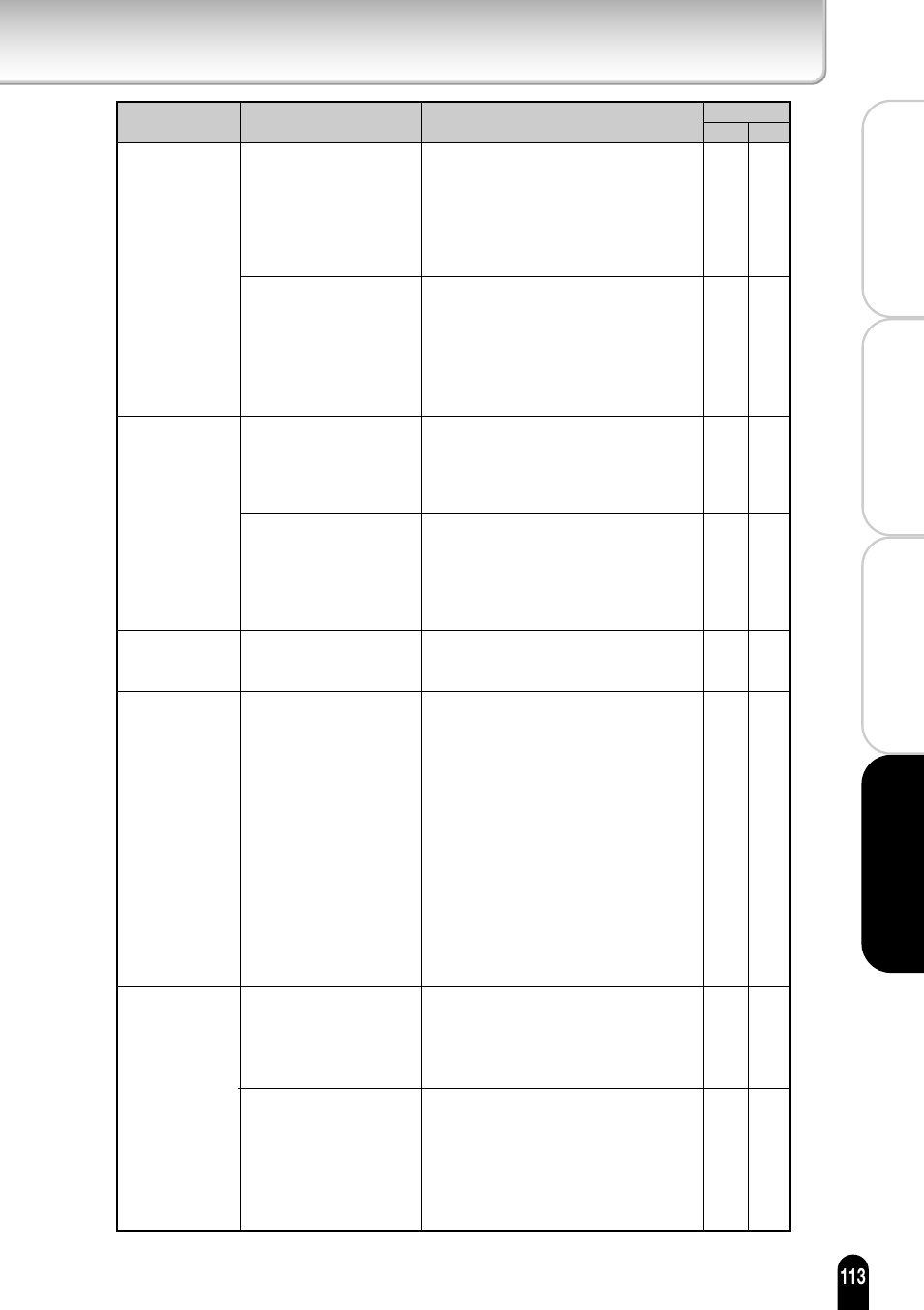 Oott, A. c | Toshiba IK-WB11A User Manual | Page 113 / 119
