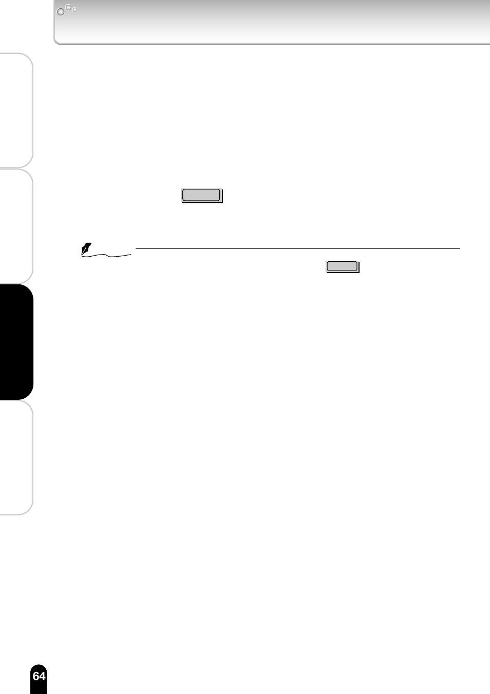 2)press the i save ii button, Configuring the camera (cont.), Ii button | Toshiba IK-WB11A User Manual | Page 64 / 119