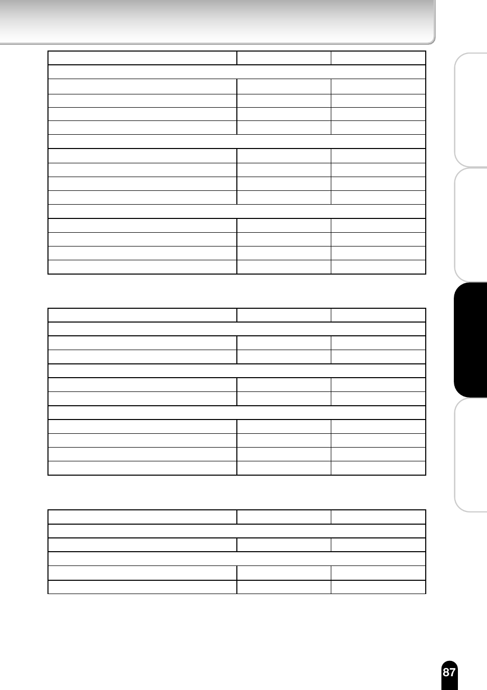 Toshiba IK-WB11A User Manual | Page 87 / 119