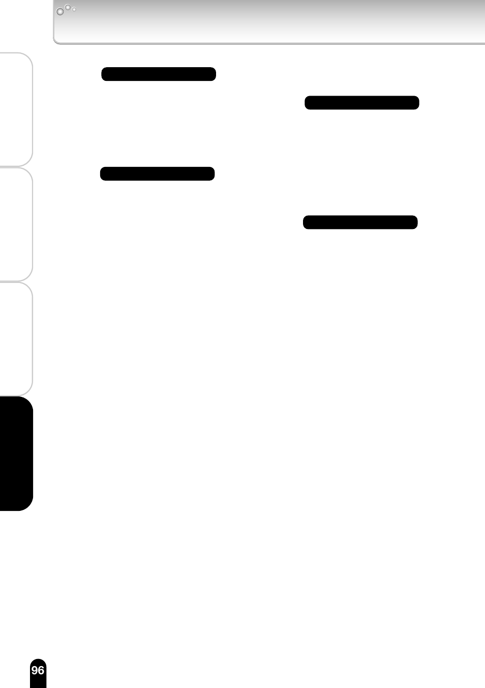 Glossary (index) | Toshiba IK-WB11A User Manual | Page 96 / 119