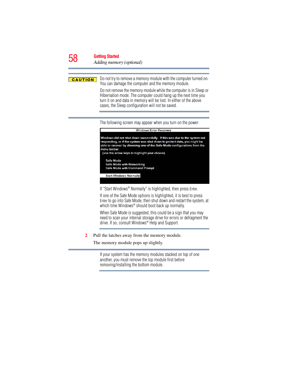 Toshiba PORTEGE R700 series User Manual | Page 58 / 246