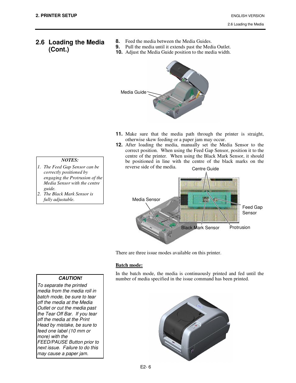 6 loading the media (cont.) | Toshiba B-SV4T-GS10-QM User Manual | Page 15 / 30