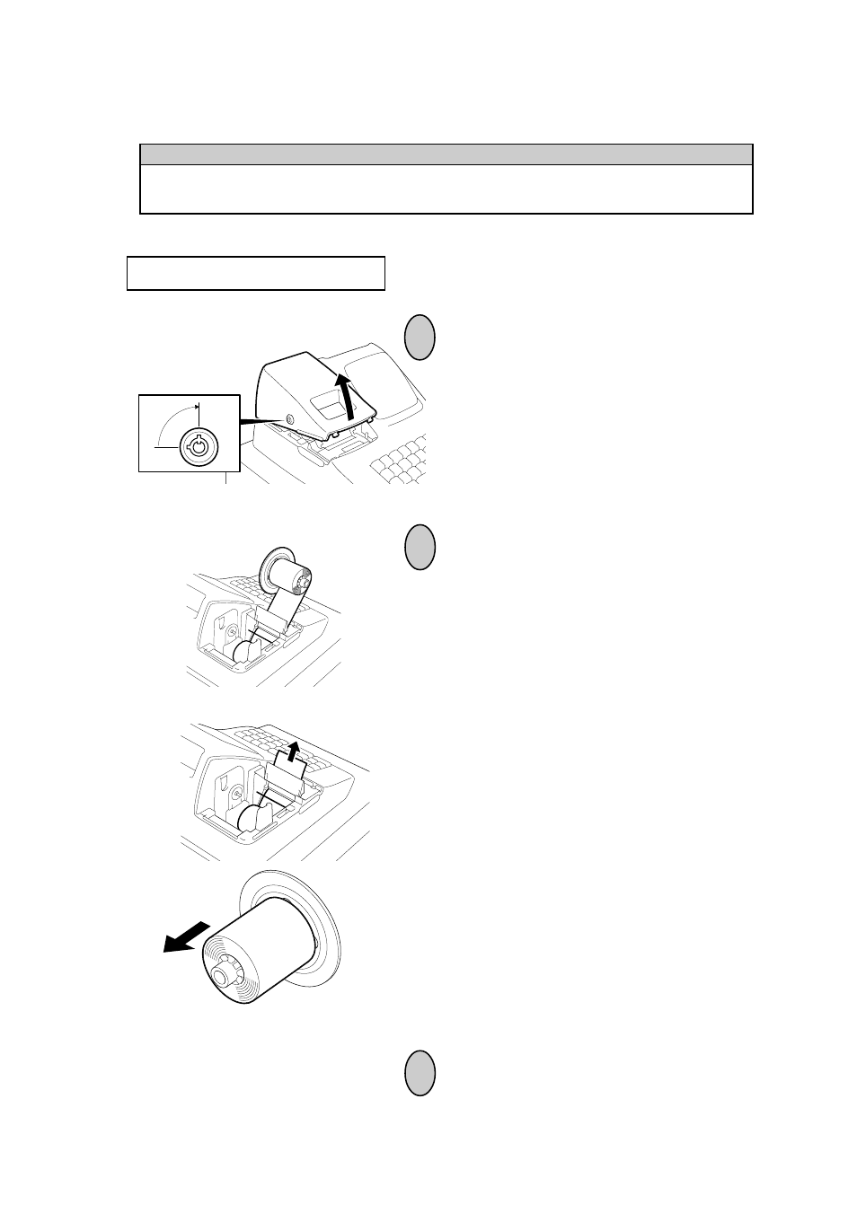 Maintenance, Replacing the paper roll | Toshiba MA-156-1 User Manual | Page 45 / 50