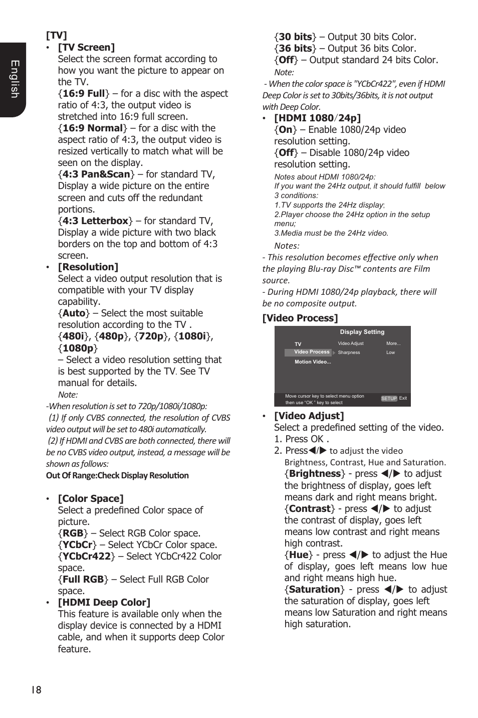 Toshiba Blu-Ray Disc Player BDX1200KU User Manual | Page 18 / 46