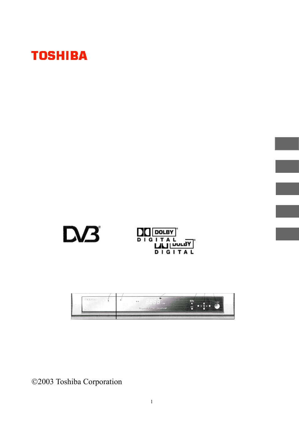 Toshiba HD-S23 User Manual | 40 pages
