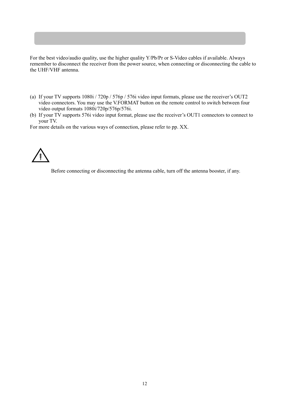 Toshiba HD-S23 User Manual | Page 12 / 40